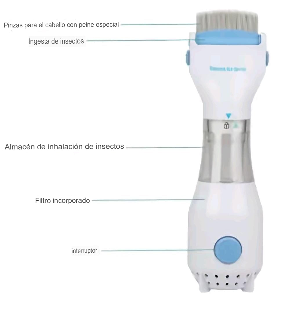 🌿 Aspiradora Eléctrica Antipiojos 🌿