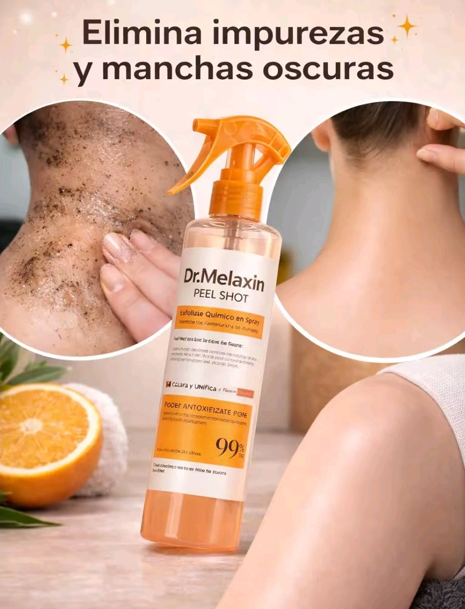 ✨ DR. MELAXIN PEEL SHOT –🔥 ELIMINA LA PIEL MUERTA ✨
