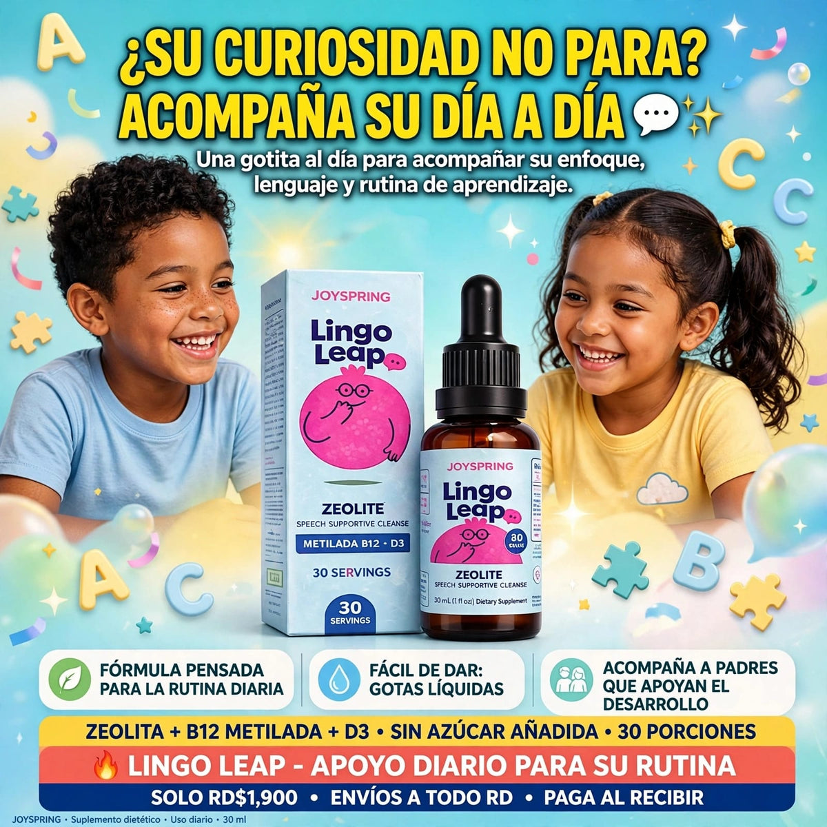 🧠 LINGO LEAP-EL APOYO QUE TU PEQUEÑ@ NECESITA👧🏻🧒🏼