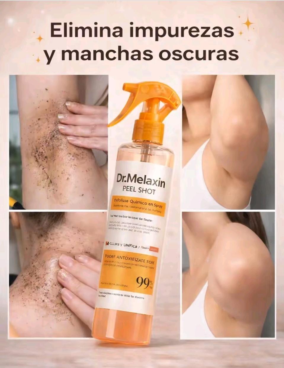 ✨ DR. MELAXIN PEEL SHOT –🔥 ELIMINA LA PIEL MUERTA ✨