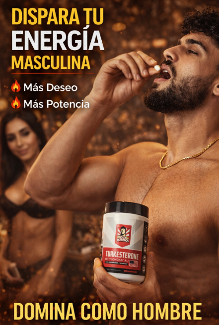 TURKESTERONE--DESPIERTA TU PODER MASCULINO🔥