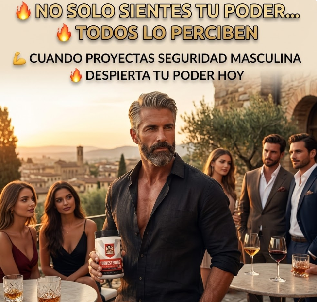 TURKESTERONE--DESPIERTA TU PODER MASCULINO🔥