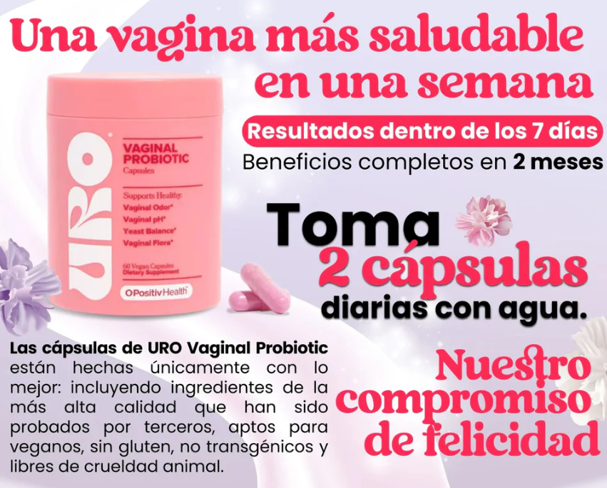 URO Probióticos- Tu zona íntima no es negociable🌸