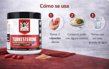 TURKESTERONE--DESPIERTA TU PODER MASCULINO🔥