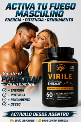 🔥 SHILAJIT VIRILE = TAMAÑO + PODER 🍆 TENERLO GRANDE NO ES PROBLEMA 💊
