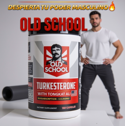 TURKESTERONE--DESPIERTA TU PODER MASCULINO🔥60 CÁPSULAS💊