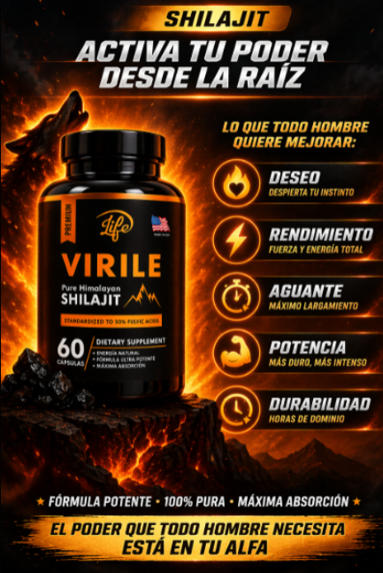 🔥 SHILAJIT VIRILE = TAMAÑO + PODER 🍆 TENERLO GRANDE NO ES PROBLEMA 💊