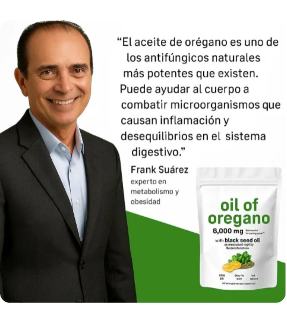 ACEITE DE OREGANO 100%🌿 60 CAPSULAS