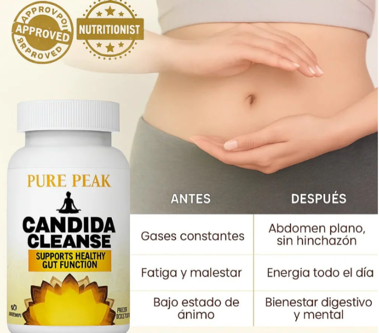 💊 CANDIDA CLEANSE –🌿 Empieza a cuidar tu bienestar desde dentro💊