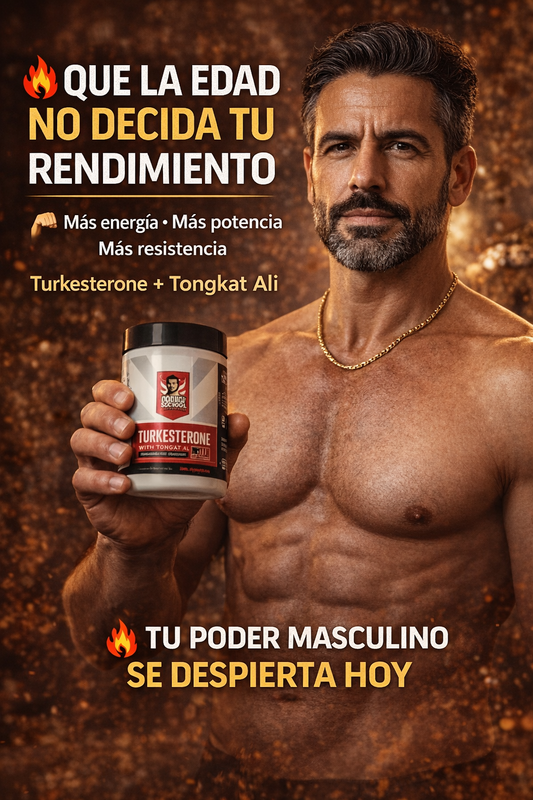 TURKESTERONE--DESPIERTA TU PODER MASCULINO🔥