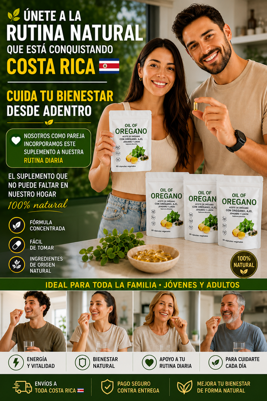 ACEITE DE OREGANO 100%🌿 60 CAPSULAS