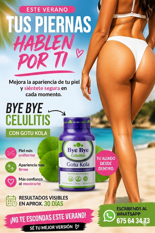 🔥 BYE BYE CELULITIS – QUE ESTE VERANO TUS PIERNAS HABLEN POR TI 🔥