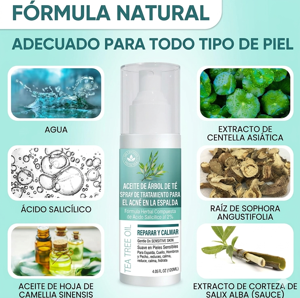 ADIÓS AL ACNÉ 🌿ELIMINA ESO GRANITOS💧